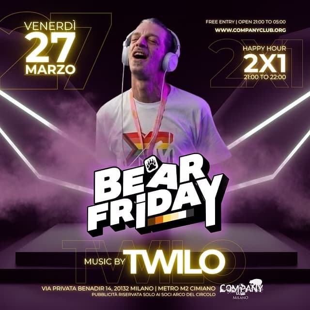 Locandina BEAR FRIDAY