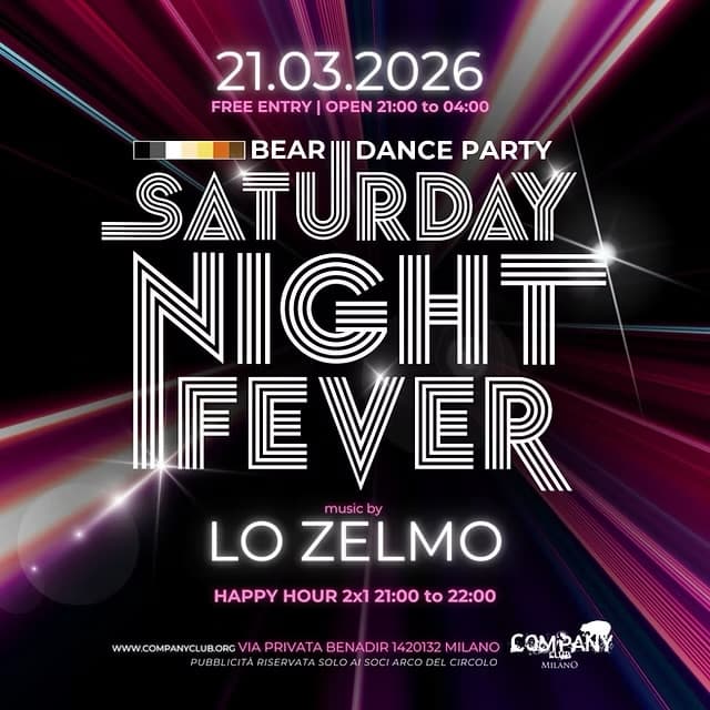 Locandina SATURDAY NIGHT FEVER