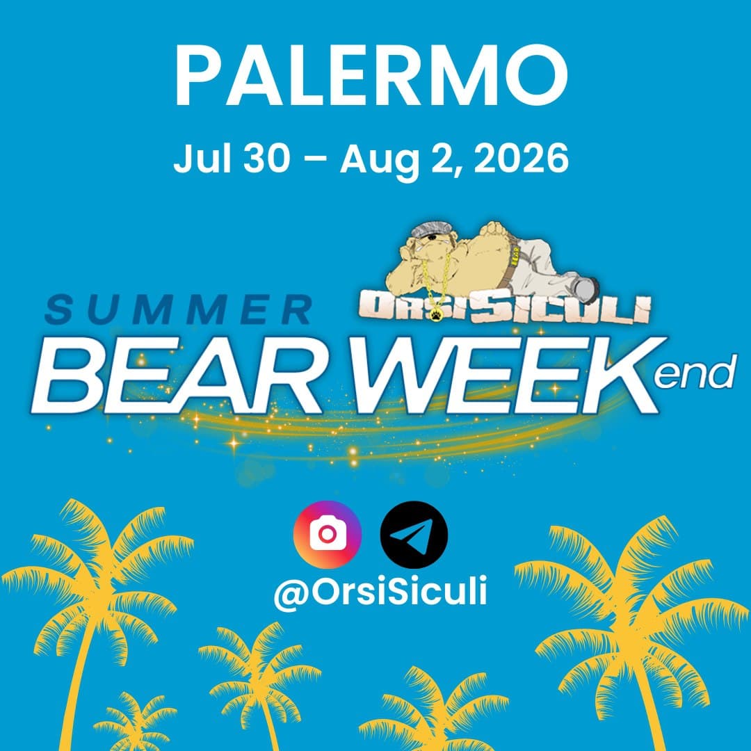 Locandina Orsisiculi Summer BEARWEEKend
