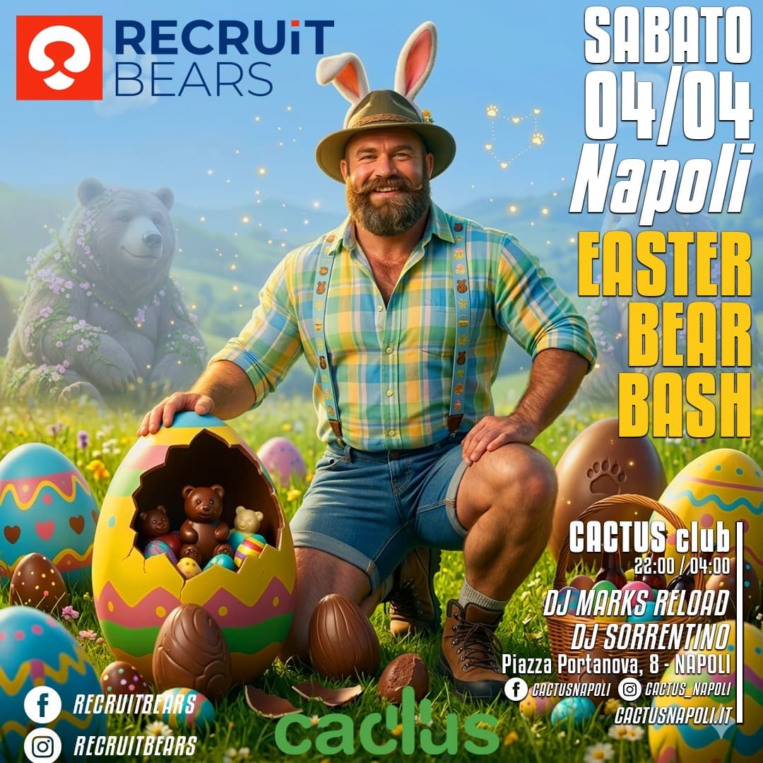 Locandina š„ EASTER BEAR BASH š„