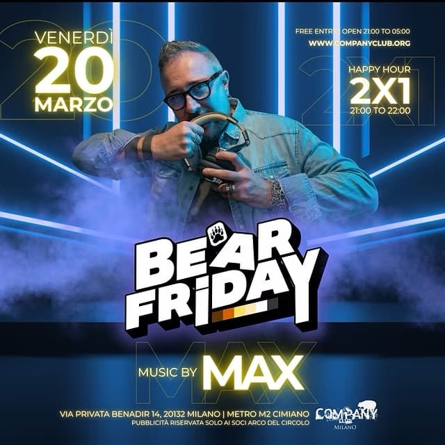 Locandina BEAR FRIDAY